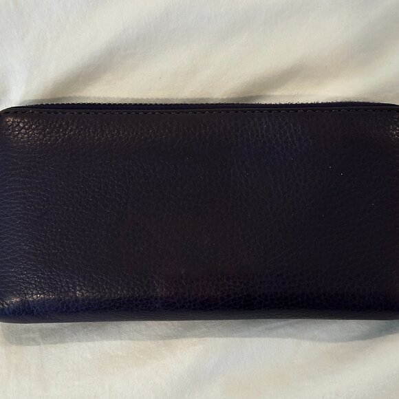 Michael Kors Large Leather Zip Wallet – Purple - Picture 2 of 6
